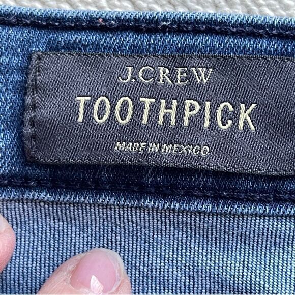J.Crew Toothpick Jeans, Size 28 - Picture 4 of 8